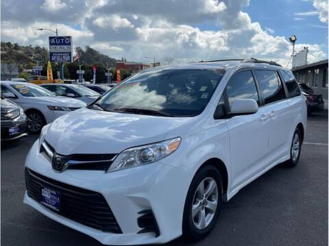 2020 Toyota Sienna for sale at AutoDeals in Daly City CA