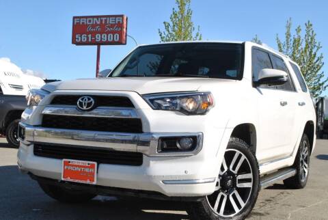 2016 Toyota 4Runner for sale at Frontier Auto & RV Sales in Anchorage AK