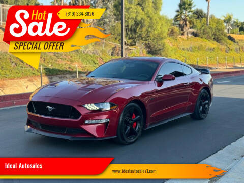 2019 Ford Mustang for sale at Ideal Autosales in El Cajon CA