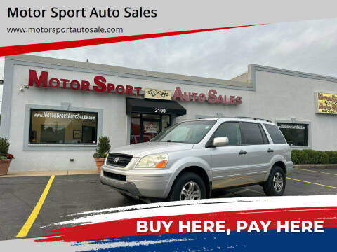 2005 Honda Pilot for sale at Motor Sport Auto Sales in Waukegan IL