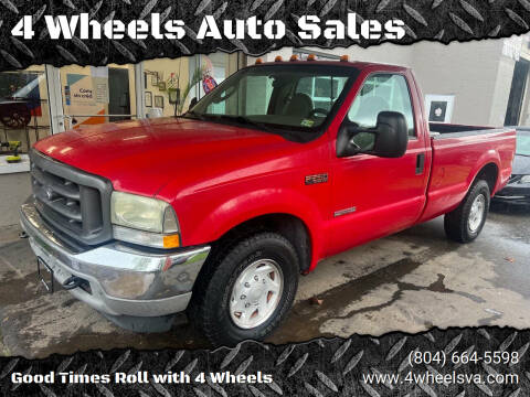 2003 Ford F-250 Super Duty for sale at 4 Wheels Auto Sales in Ashland VA