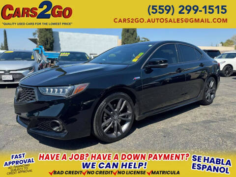 2018 Acura TLX for sale at Cars 2 Go in Clovis CA