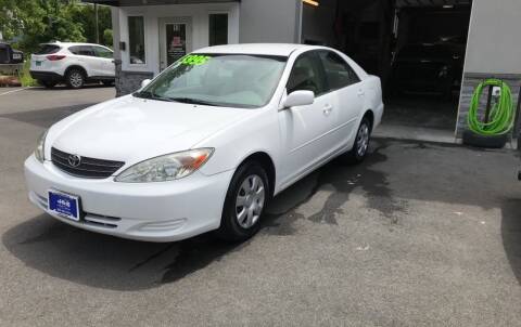 2003 Toyota Camry for sale at J&E Auto Sales in Branford CT