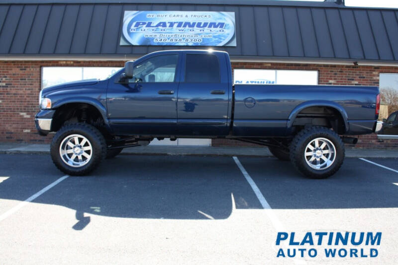 2005 Dodge Ram Pickup 2500 for sale at Platinum Auto World in Fredericksburg VA