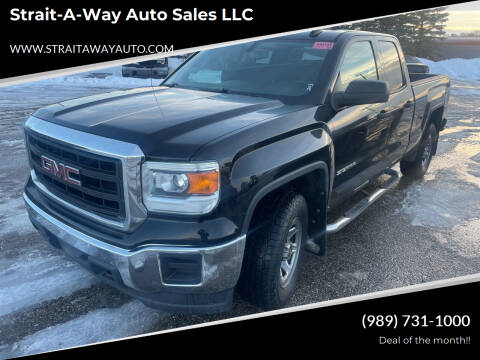 2015 GMC Sierra 1500 for sale at Strait-A-Way Auto Sales LLC in Gaylord MI