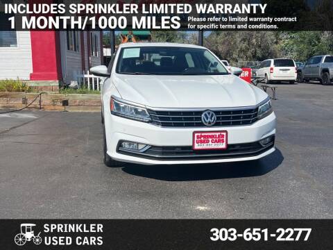 2017 Volkswagen Passat for sale at Sprinkler Used Cars in Longmont CO