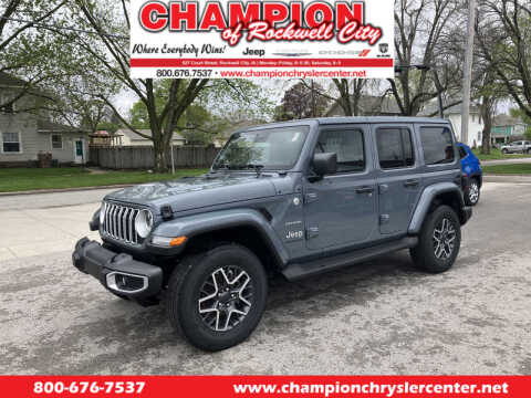 2024 Jeep Wrangler for sale at CHAMPION CHRYSLER CENTER in Rockwell City IA