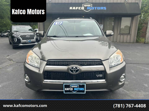 2012 Toyota RAV4 for sale at Kafco Motors in Holbrook MA