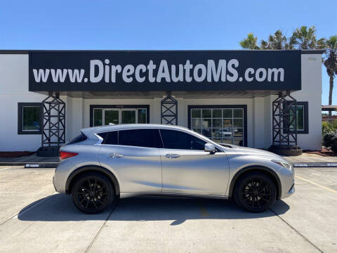 2018 Infiniti QX30 for sale at Direct Auto in D'Iberville MS