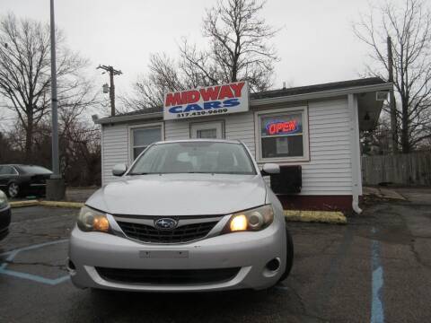 2009 Subaru Impreza for sale at Midway Cars LLC in Indianapolis IN