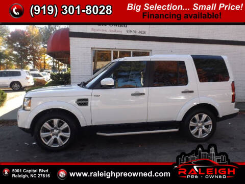 2016 Land Rover LR4 for sale at Raleigh Pre-Owned in Raleigh NC