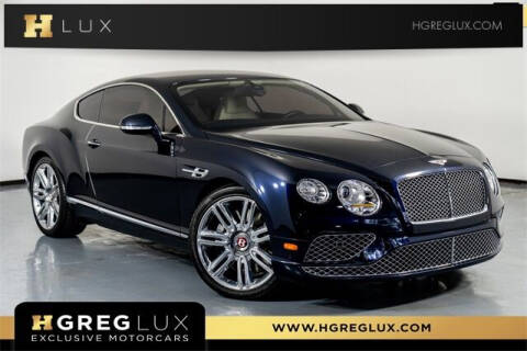2017 Bentley Continental for sale at HGREG LUX EXCLUSIVE MOTORCARS in Pompano Beach FL
