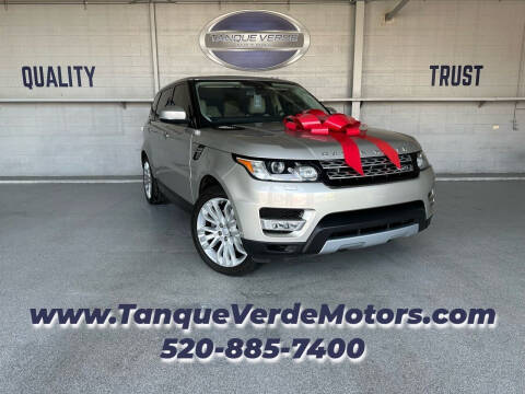 2016 Land Rover Range Rover Sport for sale at TANQUE VERDE MOTORS in Tucson AZ