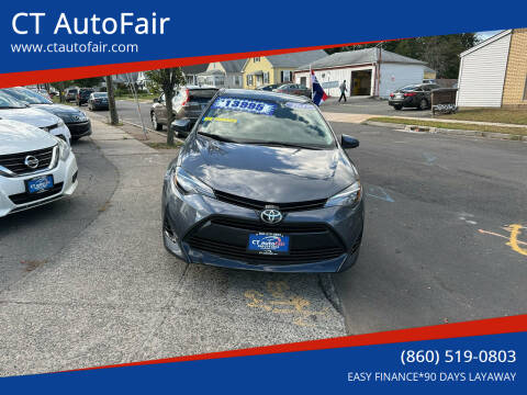2017 Toyota Corolla for sale at CT AutoFair in West Hartford CT