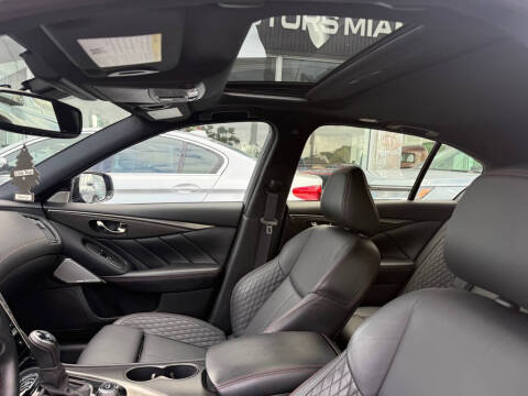 2023 Infiniti Q50 Red Sport 400