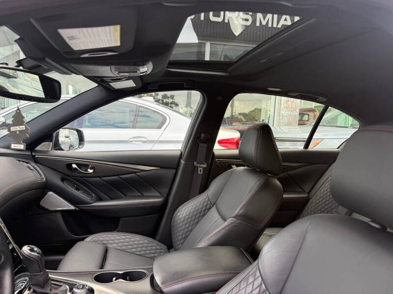 2023 Infiniti Q50 Red Sport 400