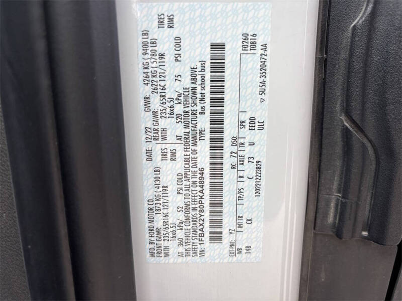 2023 Ford Transit 350 XLT