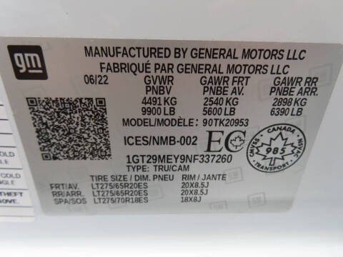 2022 GMC Sierra 2500HD