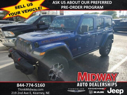 2019 Jeep Wrangler Unlimited for sale at MIDWAY CHRYSLER DODGE JEEP RAM in Kearney NE