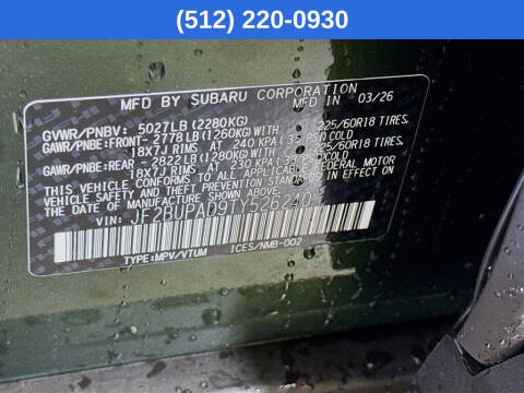 2026 Subaru Outback Premium