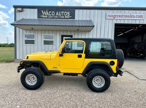 2004 Jeep Wrangler for sale at Waco Autos in Lorena TX