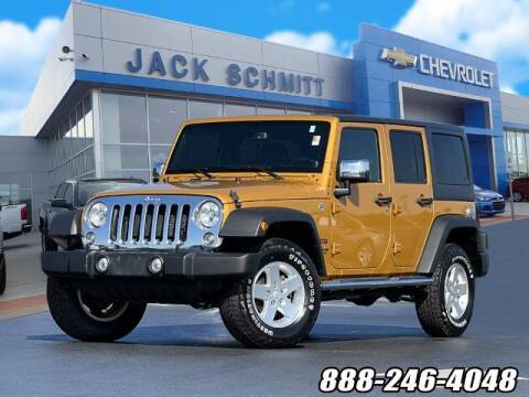2014 Jeep Wrangler Unlimited for sale at Jack Schmitt Chevrolet Wood River in Wood River IL
