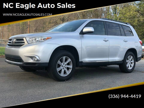 2013 Toyota Highlander for sale at NC Eagle Auto Sales in Winston Salem NC