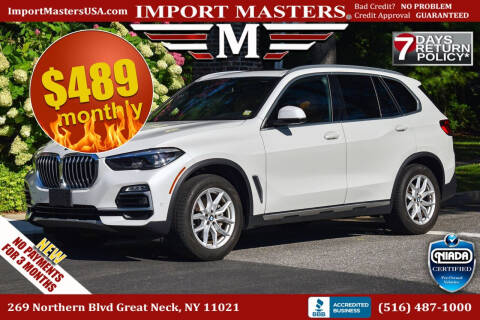 2021 BMW X5 for sale at Import Masters in Great Neck NY