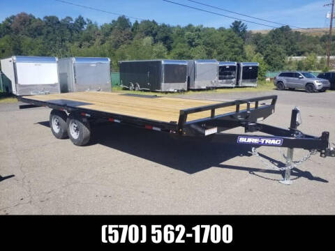2023 Sure-Trac 8.5X20 10K - DECKOVER - RAMPS