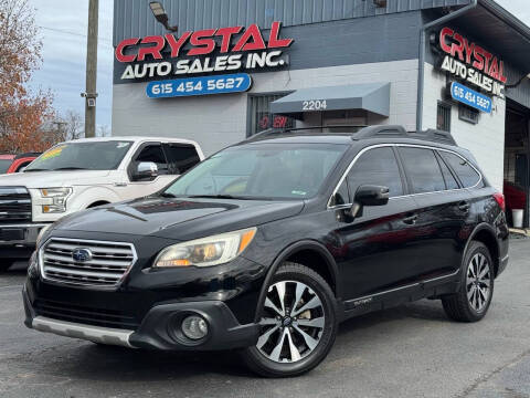 2016 Subaru Outback for sale at Crystal Auto Sales Inc in Nashville TN