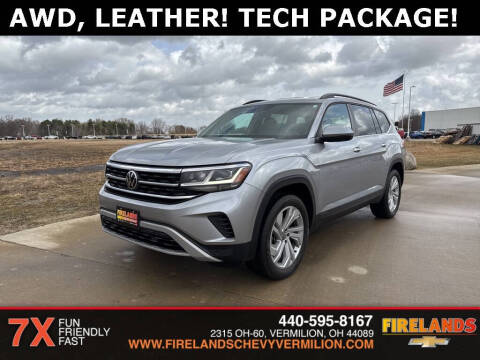 2022 Volkswagen Atlas for sale at Firelands Chevrolet of Vermillion in Vermilion OH