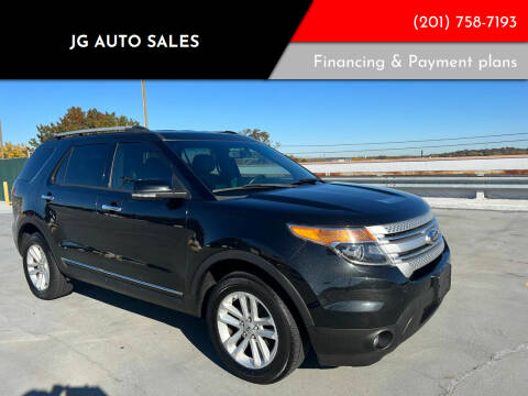 2013 Ford Explorer for sale at JG Auto Sales in North Bergen NJ