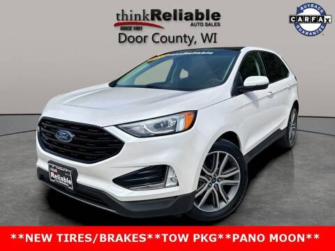 2019 Ford Edge for sale at RELIABLE AUTOMOBILE SALES, INC in Sturgeon Bay WI