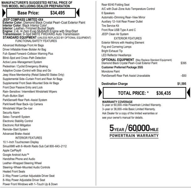2022 Jeep Compass Limited