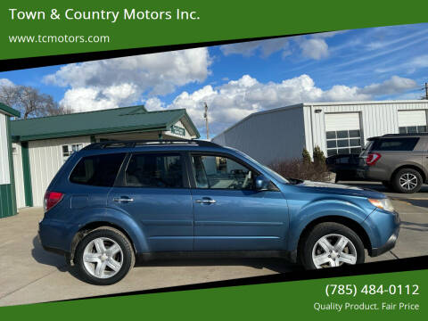 2009 Subaru Forester for sale at Town & Country Motors Inc. in Meriden KS