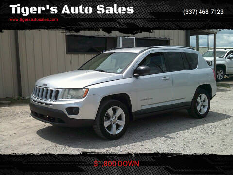 2011 Jeep Compass for sale at Tiger's Auto Sales in Mamou LA