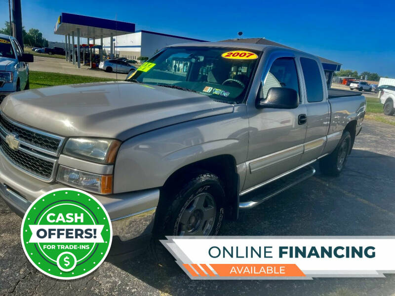2007 Chevrolet Silverado 1500 Classic for sale at C&C Affordable Auto and Truck Sales in Tipp City OH