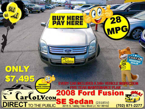 2008 Ford Fusion for sale at The Car Company in Las Vegas NV