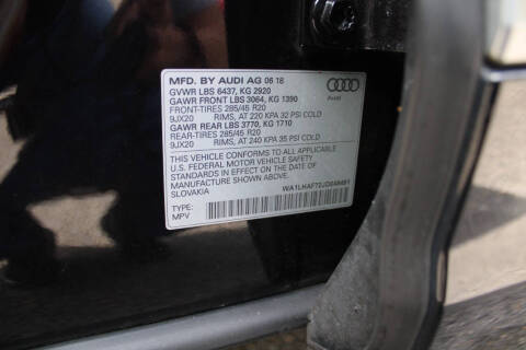 2018 Audi Q7 2.0T quattro Premium Plus