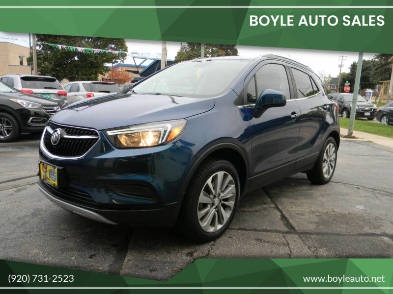 2020 Buick Encore for sale at Boyle Auto Sales in Appleton WI