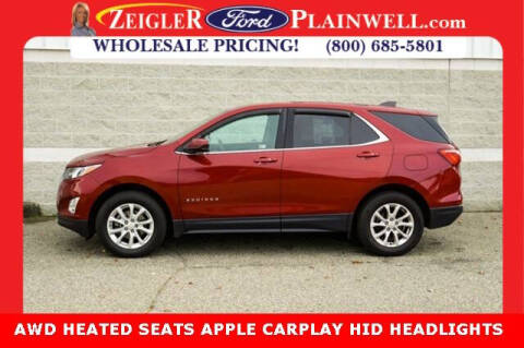 2018 Chevrolet Equinox for sale at Zeigler Ford of Plainwell in Plainwell MI