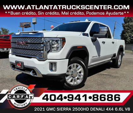 2021 GMC Sierra 2500HD for sale at ATLANTA TRUCK CENTER LLC in Doraville GA