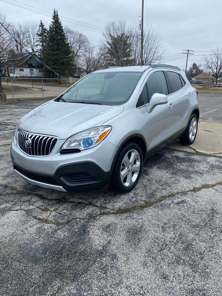 Silver 2016 Buick Encore Base Base 4dr Crossover 1