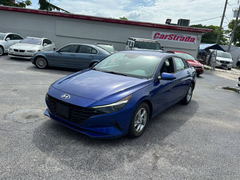 2021 Hyundai Elantra for sale at CARSTRADA in Hollywood FL