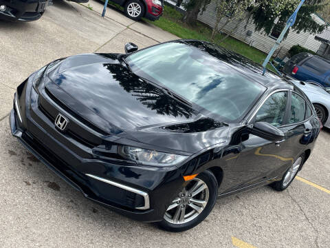 2021 Honda Civic for sale at Exclusive Auto Group in Cleveland OH
