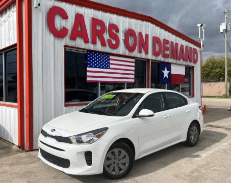 2020 Kia Rio for sale at Cars On Demand 3 in Pasadena TX