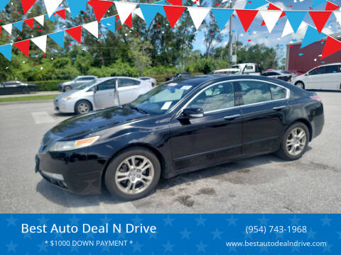 2010 Acura TL for sale at Best Auto Deal N Drive in Hollywood FL