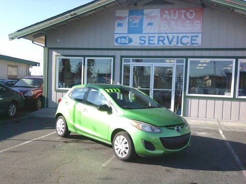 2013 Mazda MAZDA2 for sale at 777 Auto Sales and Service in Tacoma WA