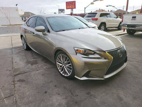 2015 Lexus IS 250 for sale at FM AUTO SALES in El Paso TX