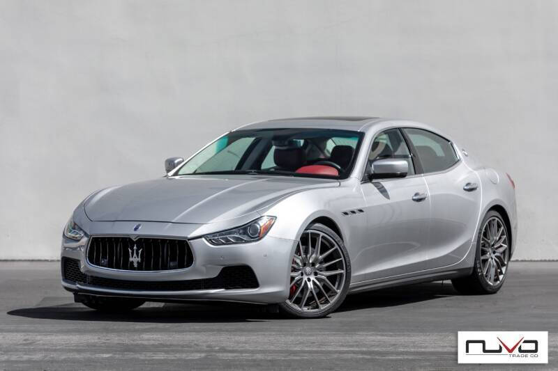 2015 Maserati Ghibli for sale at Nuvo Trade in Newport Beach CA